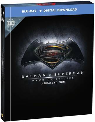 Batman v Superman: Dawn of Justice (Blu-ray + Digital Download + UV) (2-Disc Set) (Region Free + Digibook + Fully Packaged Import) - Ultimate Edition Filmbook