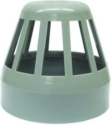 PRINCE SWR Vent Cowl 110 Mm 1-Way Cap Pipe Joint