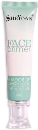 Shryoan Milk-Based Face Primer | Gel-Based, Herbal Mattifying Primer & Smoothens Pores Primer  - 35 g