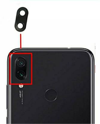 WIDEALS Back Camera Lens Glass Protector for XAOMI REDMI NOTE 7