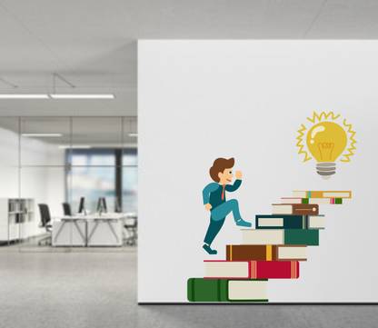 Creatick Studio 60 cm "Steps for Success" Wall Sticker Self Adhesive Sticker