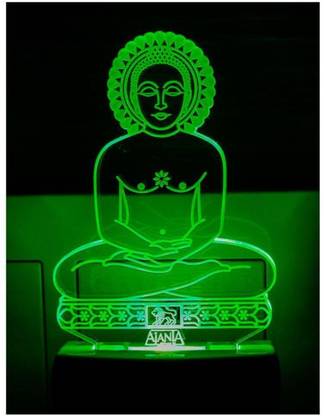 CORNICK Mahavir Swami 2045 3D Night Lamp Night Lamp