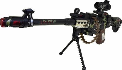 JohnMacc Machine Gun High Toys Set With Flash Light And Sound Effects Guns & Darts