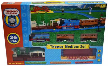 manvi Thomas and Friends Electric Track Train Set with Platform