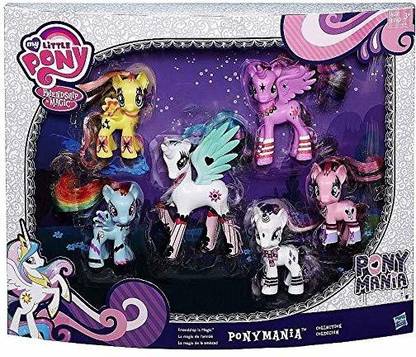 Hasbro My Little Pony Friendship Is Magic Pony Mania 6 Pack by
