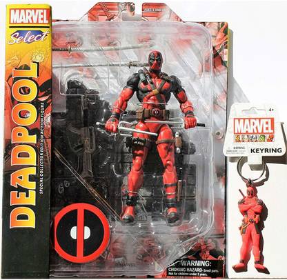 DIAMOND SELECT Toys Marvel Select: Deadpool Action Figure