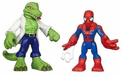 PLAYSKOOL Heroes Marvel Super Hero Adventures Spider-Man and Lizard Figures