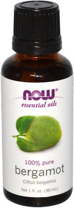 Now Foods Essential Oils, Bergamot, 1 fl oz (30 ml)