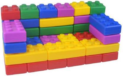 poksi block construction game set toys for kids educational toys(110 pcs)