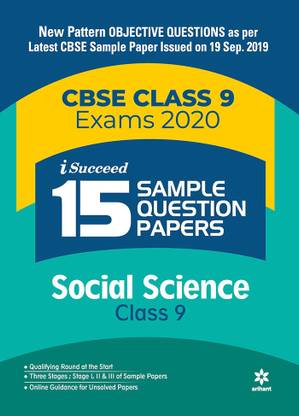 15 Sample Question Papers Social Science Class 9th Cbse 2019-2020