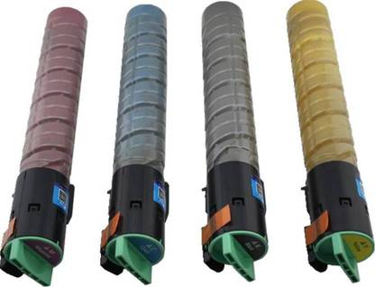 KATARIA C2030 Toner Cartridge Compatible For Ricoh MP C2030 Toner Cartridges For Use In Ricoh Aficio MP C2030, C2050, C2051, C2550, C2551 - Combo (Cyan, Magenta, Yellow, Black) Black + Tri Color Combo Pack Ink Toner