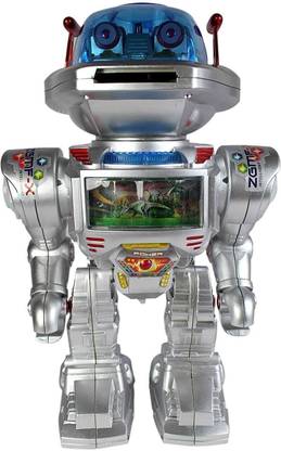 Khilona House Latest Remote Control Robot - Silver