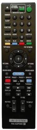 King Enterprise RM-ADP069 KING ENTERPRIS RM-ADP069 AV System Remote Control Compatiblelack SONY Remote Controller