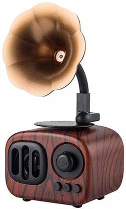 MARCRAZY Wireless Speaker Classic Retro speaker( FM/TF/AUX/USB ) 3.7 W Bluetooth Speaker