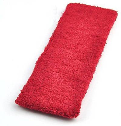 KK CRAFT Fitness Soft Stretch Sweatband Elastic Headband - Red Head Support