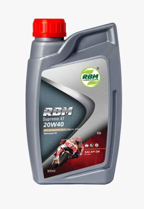 RBM 20W40 SM SUPREME 4T PLUS Synthetic Blend Engine Oil