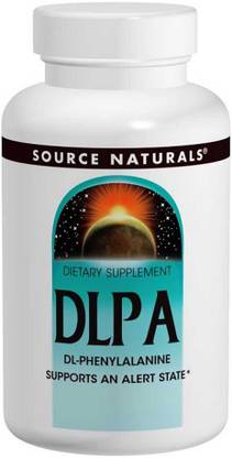 Source Naturals DLPA, 750 mg, 60 Tablets
