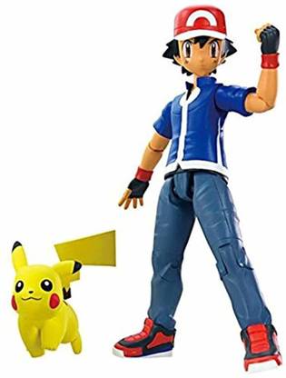 Tomy Pokemon Ash And 2~ Pikachu Action Figure