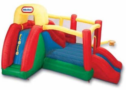 Little Tikes Double Fun Slide 'N Bounce Bouncer