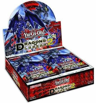 Konami Yu-Gi-Oh Dragons Of Legend 2 Booster Display (Pack Of 24)