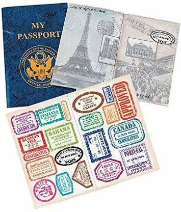FUN EXPRESS My Passport Sticker Books 4 X 6.Curriculum Projects & Activi