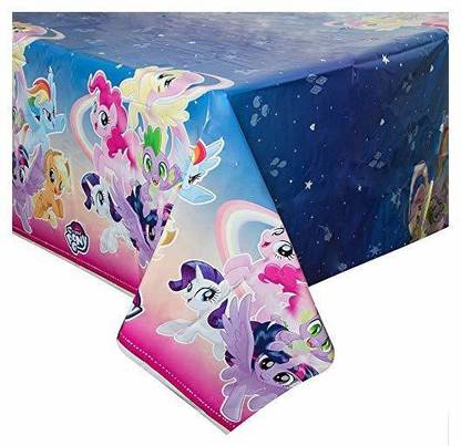 Unique Industries My Little Pony Plastic Tablecloth 84 X 54