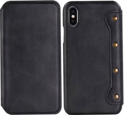 Pure Color Book Cover for Apple iPhone X / iPhone XS (5.8 Inch)