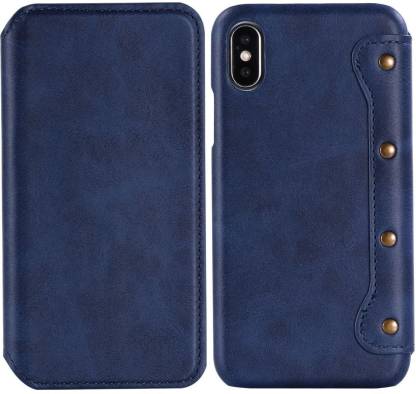 Pure Color Book Cover for Apple iPhone X / iPhone XS (5.8 Inch)