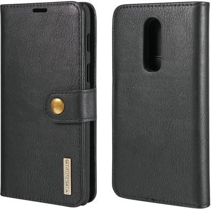Pure Color Book Cover for OnePlus 6 / One Plus 6 / 1+6