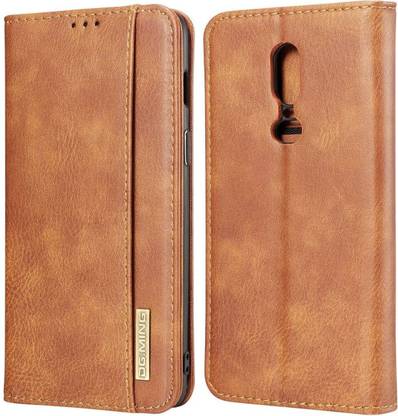 Pure Color Book Cover for OnePlus 6 / One Plus 6 / 1+6
