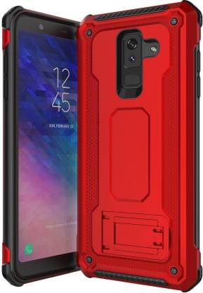 Pure Color Speaker Case Cover for Samsung Galaxy A6+ (2018) / Galaxy A6 PLUS 2018