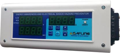 ASAFLINE HIGH VOLTAGE PROTECTOR AND POWER MONITORING SYSTEM ELCB High-Low Voltage Cut-off With ELCB