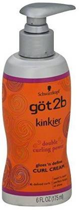 Got2b Kinkier Curl Cream, 6.0 Ounce [Cat_229] Hair Cream