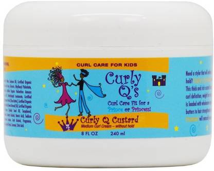 Curly Qs Curly Q'S Curly Q Custard Medium Curl Styling Cream Hair Cream