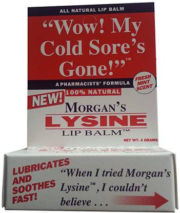 Morgan%27s Lysine Lip Balm AZB00IARWO4U Fruity