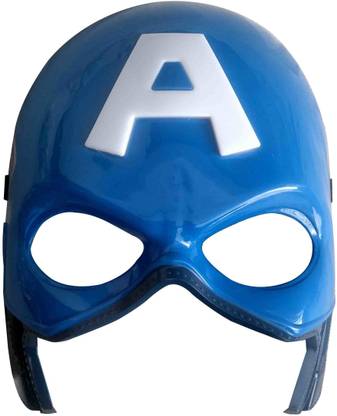 VK MART Avengers Captain America Face Mask With LED Party Mask