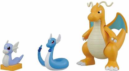 Bandai Pokemon Evolution Plastic Model Kit Plamo Figure Toy Series