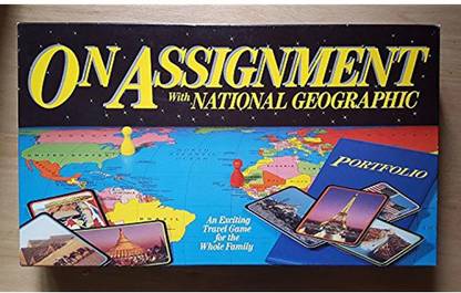 NATIONAL GEOGRAPHIC On Assignment Board Game Party & Fun Board Game