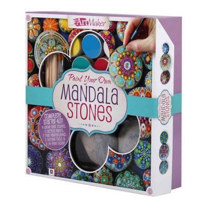 Paint Your Own Mandala Stones Box Set