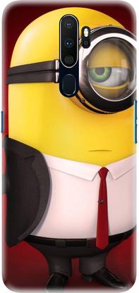 PNBEE Back Cover for Oppo A9 (2020), CPH1937, CPH1939- Minions Print Mobile Case Cover