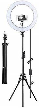 blue seed 10 Inch LED Selfie Big Camera Light With Cool Warm Mix Light Ring Flash