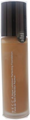 Becca Cosmetics Aqua Luminous Perfecting Foundation- Warm Honey, 1 Ounce [Cat_995] Foundation