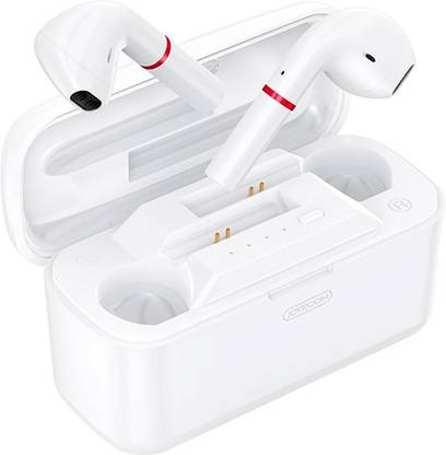 JOYROOM JR-T03S Binaural Bluetooth Headset (White) Bluetooth without Mic