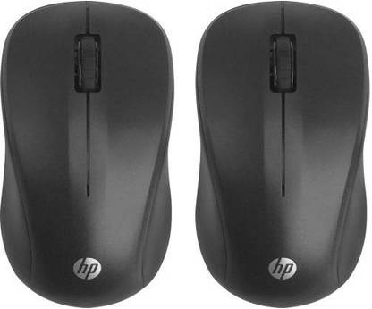 HP S500 Wireless Optical Mouse _Pack 2 Wireless Ambidextrous Optical Mouse  with Bluetooth