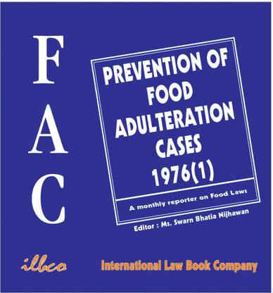 Prevention Of Food Adulteration Cases 1976 (1)
