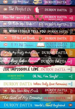 The Love Collection Of Durjoy Datta (Pack Of 15 Love Stories Books)