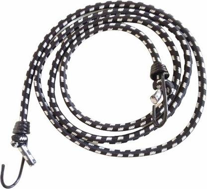 Redox Elastic Bungee Cords, Luggage Tying Rope with Hooks Black, White