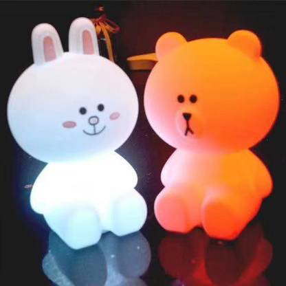 ARROHA Bunny Rabbit Touch Clap Control Colour Changing lamp Night Lamp