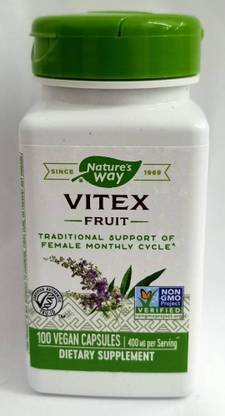 Nature's Way Vitex Fruit 400 Mg - 100 Veggie Caps