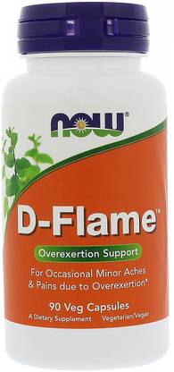 Now Foods D-Flame, 90 Veg Capsules
